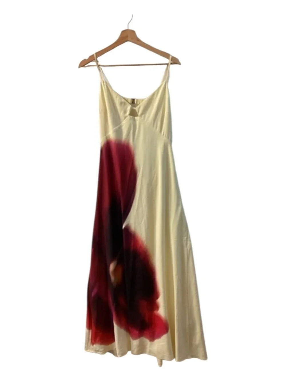 Abercrombie & Fitch Julia Slip Cutout Maxi Dress Size Large NWT